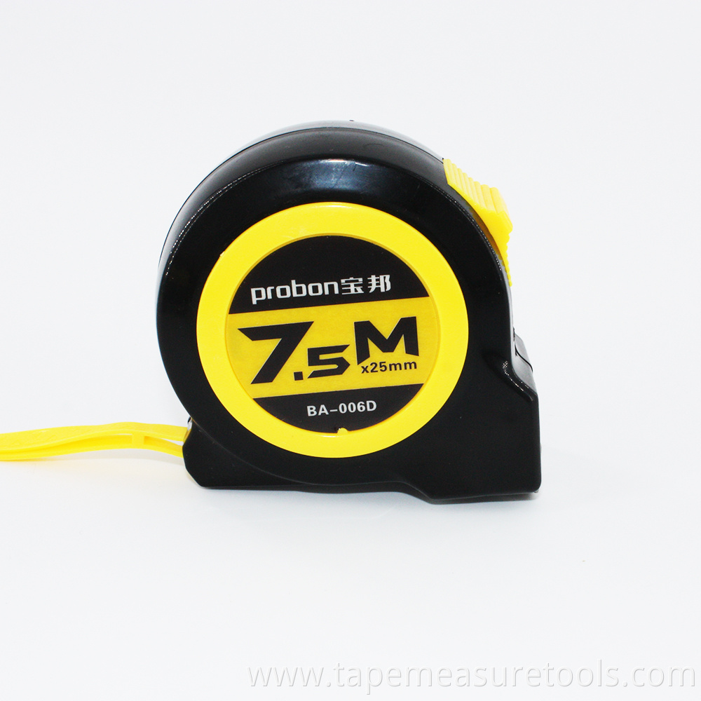 Factory direct sales customization 5m 3m 7.5m pocket measuring tape retractable tape measure